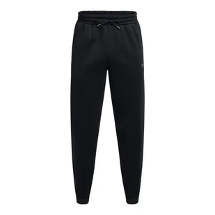 Męskie spodnie treningowe Under Armour UA Armour Fleece Pro Jogger - czarne - UNDER ARMOUR - Spodnie sportowe męskie - miniaturka - grafika 1