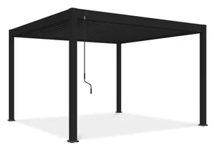 Pergola tarasowa DELUXE 3,6x4 Anthracite - Gutroof - Kratki i pergole Pergola tarasowa DELUXE 3,6x4 Anthracite - Gutroof - Kratki i pergole - miniaturka - grafika 1