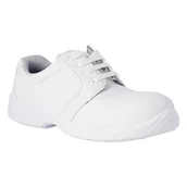 Obuwie robocze - REPOSA Buty robocze Model Work, Gniazda do pracy z końcówką, sznurowaniem, zamkniętą piętą, antypoślizgowa podeszwa poliuretanowa SRC z systemem Antystatycznym, oddychająca i lekka tkanina - miniaturka - grafika 1