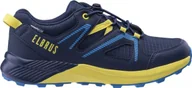 Buty trekkingowe dziecięce - Elbrus Młodzieżowe buty turystyczne trekkingowe Elbrus Vapus Wp granatowo-żółte rozmiar 37 - miniaturka - grafika 1