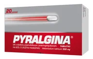 Przeziębienie i grypa - Polpharma Pyralgina 500 mg x 20 tabl - miniaturka - grafika 1