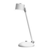 Lampy stojące - Milagro Lampka biurkowa ARENA WHITE/SILVER 1xGX53 MLP7782 - miniaturka - grafika 1