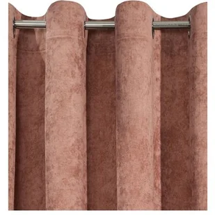 Eurofirany Zasłona Anisa 140x250 Różowa ex-zas-anisa-c.róż-140x250-przel - Zasłony - miniaturka - grafika 1
