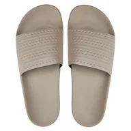 Klapki i japonki męskie - Klapki męskie Adidas Adilette sportowe beżowe-43 - miniaturka - grafika 1