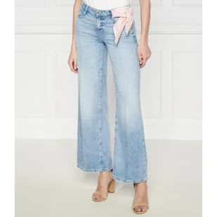GUESS Jeansy SEXY PALAZZO | flare fit - Spodnie damskie - miniaturka - grafika 1