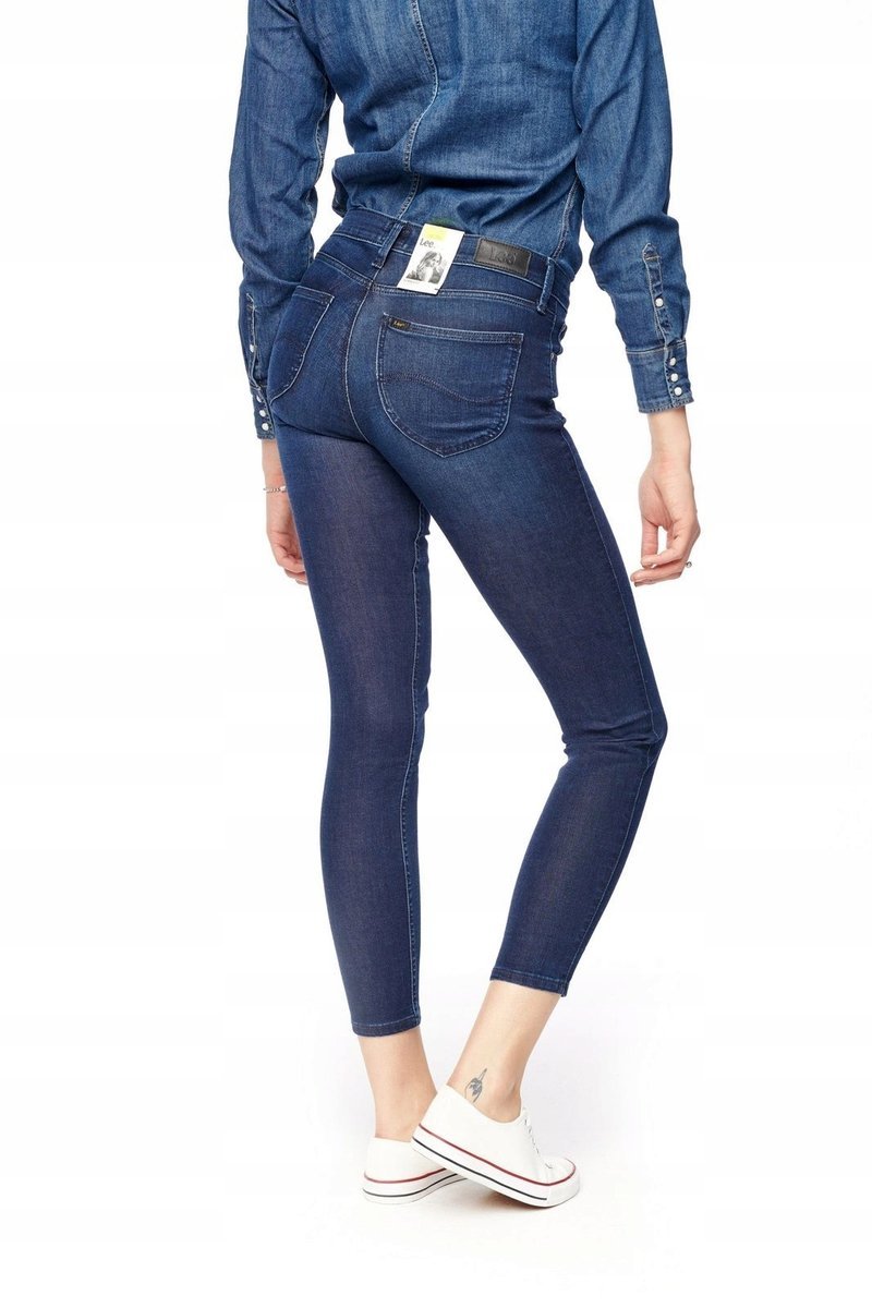LEE SCARLETT POLISHED INDIGO L526RKKD 28/31