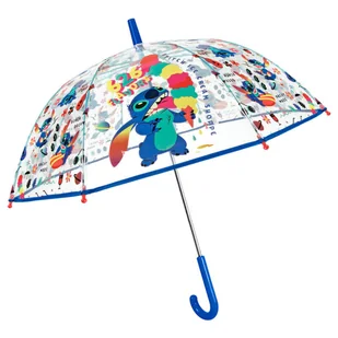 Parasolka dziecięca przezroczysta bezpieczna głęboka PERLETTI Lilo&Stitch - Parasole - miniaturka - grafika 1