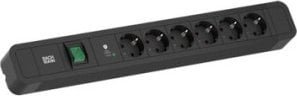Listwa zasilająca Bachmann BACHMANN PRIMO 2 6xCEE7/3 1xSPD-Plus 1xswitch 2,0m CEE7/7