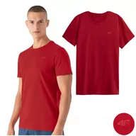 Koszulki męskie - Koszulka Męska 4F Sportowa T-Shirt Bawełna S - miniaturka - grafika 1