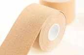 Akcesoria do rehabilitacji - Taśma do kinesiology tapingu sportowo-korekcyjna 5 cm x 5 m - Wybierz kolor: Beżowy - miniaturka - grafika 1