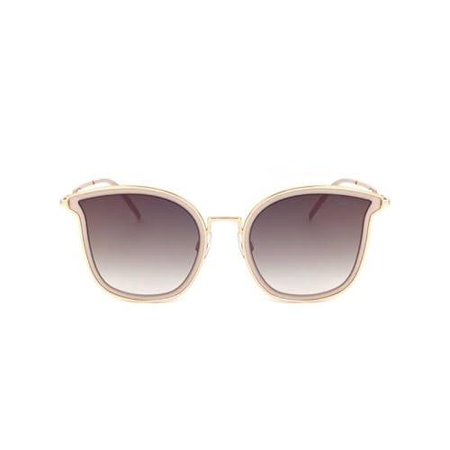 ANA HICKMANN HICKMANN Mod. HI3065T Beige_Gold Okulary przeciwsłoneczne, Dorośli Unisex, Wielobarwny (Wielobarwny), Jeden rozmiar