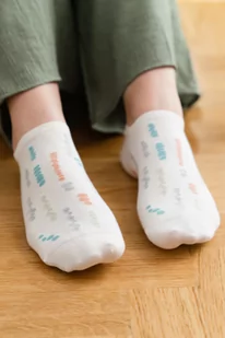 Stopki 021-055 Ecru (Rozmiar 38/40) - Skarpetki damskie - miniaturka - grafika 3