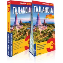 ExpressMap Tajlandia 3w1. Przewodnik + atlas + mapa samochodowa-turystyczna praca zbiorowa - Przewodniki - miniaturka - grafika 1