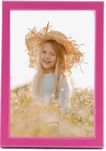Ramka na zdjęcie wąska 15x23 różowa photo - Ramki na zdjęcia - miniaturka - grafika 1