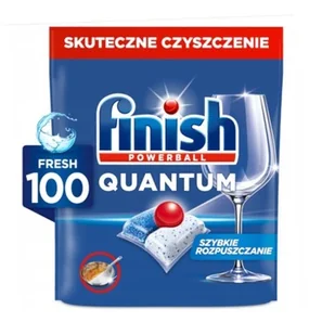Kapsułki do zmywarki Finish Quantum All in 1 100szt - Akcesoria i części do zmywarek - miniaturka - grafika 1