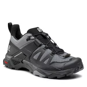 Buty trekkingowe damskie - Trekkingi Salomon - X Ultra 4 413856 27 00 Quiet Shade/Black/Quiet Shade - grafika 1