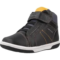 Buty dla chłopców - Geox B Flick Boy A sneakersy chłopięce, Black Curry, 21 EU - miniaturka - grafika 1