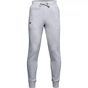 Under Armour Under Armour Chłopięce spodnie bawełniane Rival Szary Mod Gray Light Heather/Black (011) L 1357634-011 - Spodnie i spodenki dla chłopców - miniaturka - grafika 1