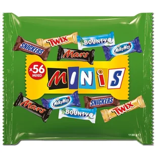 MARS MINIS Mixed 56 batoników 1130g - Przekąski dla dzieci - miniaturka - grafika 1