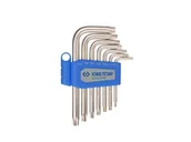 Zestawy narzędziowe - KING TONY Zestaw imbusów 1143, TORX T10-T40 - miniaturka - grafika 1