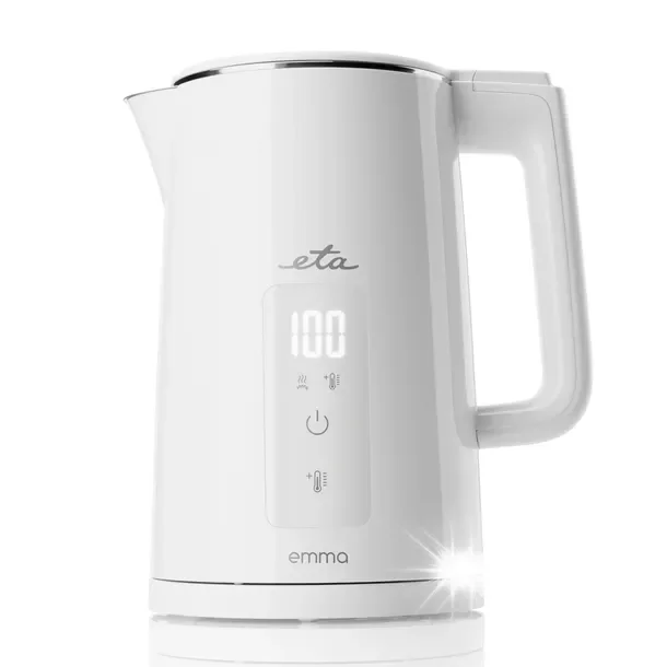 Czajnik elektryczny Eta Emma biały [559590010] 1,5l 2200W stal regulacja