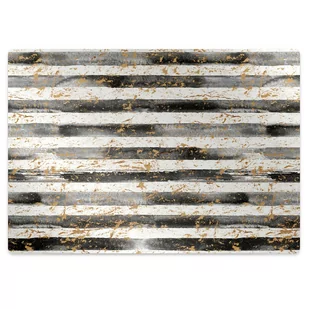 Podkładka pod krzesło obrotowe Linie 120x90 cm - Podnóżki, podpórki, podkładki - miniaturka - grafika 1