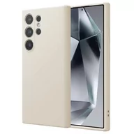 Etui i futerały do telefonów - Etui CRONG Color Cover do Samsung Galaxy S24 Ultra Beżowy - miniaturka - grafika 1