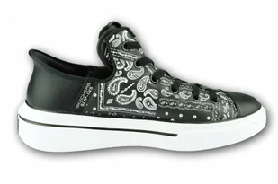 Sneakersy męskie Skechers 251017BKW 43 - Sneakersy męskie - miniaturka - grafika 1