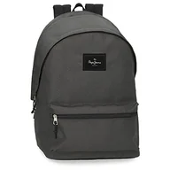 Plecaki szkolne i tornistry - Pepe Jeans Aris plecak na laptopa z podwójną komorą na laptopa 15,6" różne kolory 31 x 44 x 17,5 cm poliester plecak szkolny od Joumma Bags, Antracyt, plecak - miniaturka - grafika 1