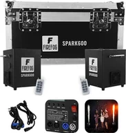 Dekoracje sali - Zestaw 2x wyrzutnia iskier SPARK600+ case Firefog one size - miniaturka - grafika 1