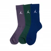 Skarpetki męskie - Skarpety długie Nike Air Jordan Everyday DRI-FIT 3PAK (DX9632-929) 42-46 EU - miniaturka - grafika 1