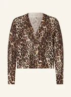 Swetry damskie - Lilienfels Kardigan Z Dodatkiem Kaszmiru beige - miniaturka - grafika 1