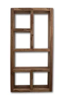 Regały - Biblioteczka Duża Natural Palisander - miniaturka - grafika 1