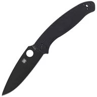 Noże - Nóż składany Spyderco Resilience Lightweight, Black Blade Plain 8Cr13MoV (C142PBBK) - miniaturka - grafika 1