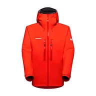 Kurtki męskie - Mammut Chaqueta Con Capucha Meron Hs Kurtka męska, Spicy-magma, XL - miniaturka - grafika 1