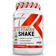 Odżywki białkowe - Amix Ketolean Keto Powder Shake 600G Creamy Strawberry - miniaturka - grafika 1