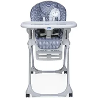 Krzesełka do karmienia - Chicco, Polly Easy, Krzesełko do karmienia, 4 kółka, 2w1, Pinguin - miniaturka - grafika 1