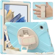 Etui do tabletów - Etui do Samsung Galaxy Tab A8 10.5" z Paskiem na Ramię Niebieskie - miniaturka - grafika 1