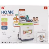 Zabawy w naśladowanie dorosłych - Kasa sklepowa z wózkiem. Mega Creative - miniaturka - grafika 1