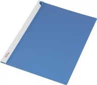 Szkolne artykuły papiernicze - Skoroszyt A4 z listwą boczną niebieski Panta-Plast - miniaturka - grafika 1