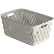 Pudła i pojemniki do przechowywania - Pojemnik Openstore 45 l 58 x 26.5 x 39.5 cm biały Spaceo - miniaturka - grafika 1