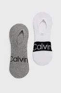 Skarpetki męskie - Calvin Klein Skarpetki (2-pack) męskie kolor biały - miniaturka - grafika 1