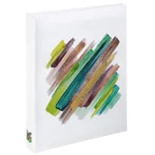 Albumy fotograficzne - Hama Album Mini Brushstroke 10x15/24 Zielony - miniaturka - grafika 1