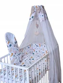 Pościel dla dzieci - ﻿Zestaw Pościel dziecięca do łóżeczka 12-el 120x90 - miniaturka - grafika 1