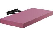 Półki do salonu - Stilista Półka ścienna Volato wolnowisząca różowa,70 cm - miniaturka - grafika 1