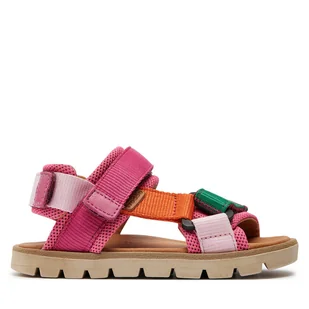 Sandały Froddo Ke Flash G3150259-4 M Różowy - Buty dla dziewczynek - miniaturka - grafika 1