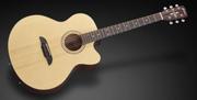 Gitary elektryczne - Framus FJ 14 SV - Vintage Transparent Satin Natural Tinted + EQ gitara elektroakustyczna - miniaturka - grafika 1
