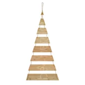 Choinki - be4nature Wisząca Choinka z Drewna Modrzewiowego Ozdoba na Boże Narodzenie - miniaturka - grafika 1