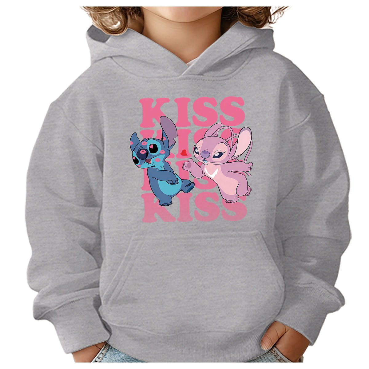 BLUZA DZIECIĘCA STITCH ANGEL ANDZIA KISS 122-128 CHŁOPIĘCA DZIEWCZĘCA