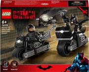 Klocki - LEGO DC Super Heroes Motocyklowy pościg Batmana i Seliny Kyle 76179 - miniaturka - grafika 1